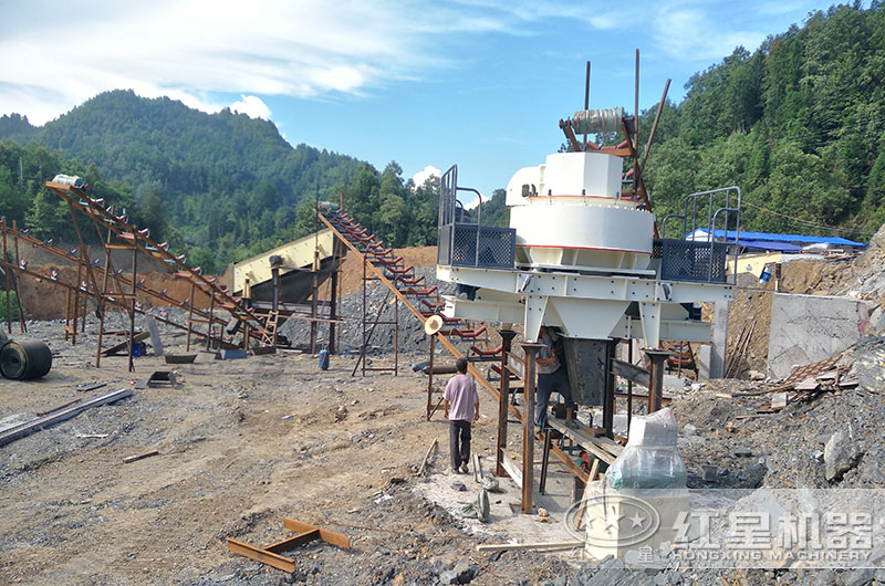 制砂生产线客户现场 制砂生产线客户现场